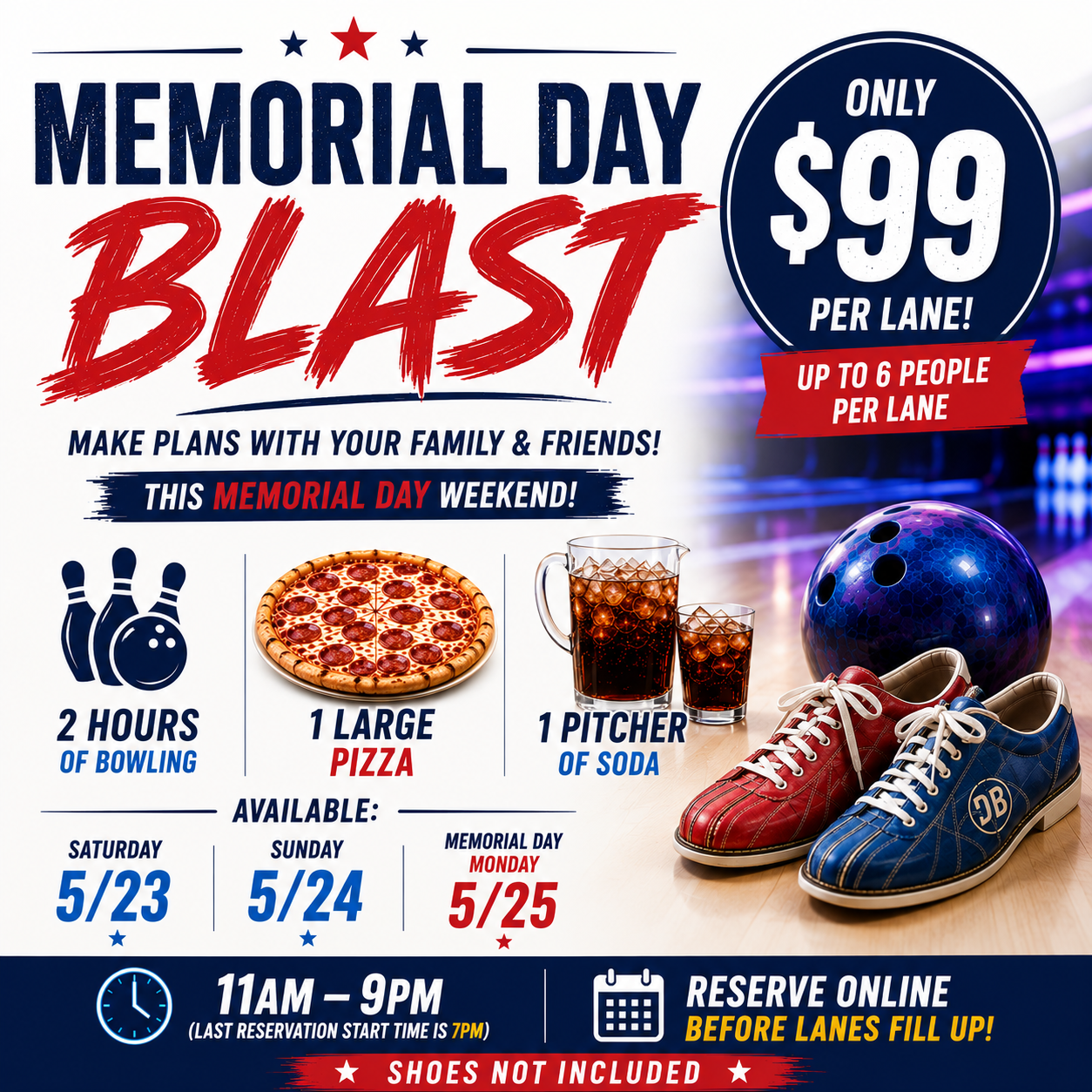 Memorial Day Blast