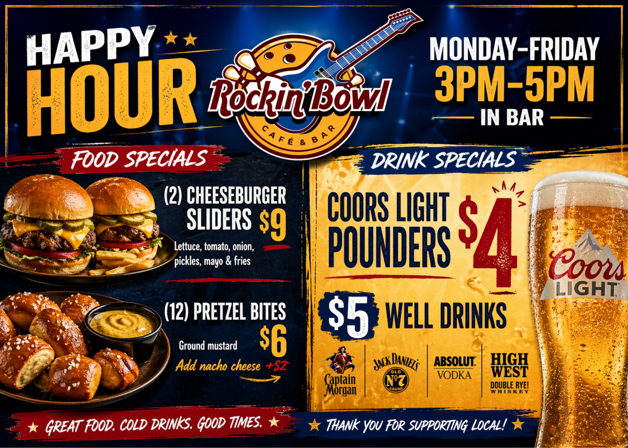 Happy Hour Flip Menu 4.24.26